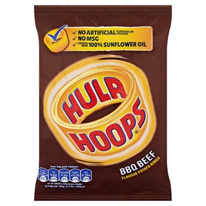 Picture of KP HULA HOOPS BBQ BEEF 34g 