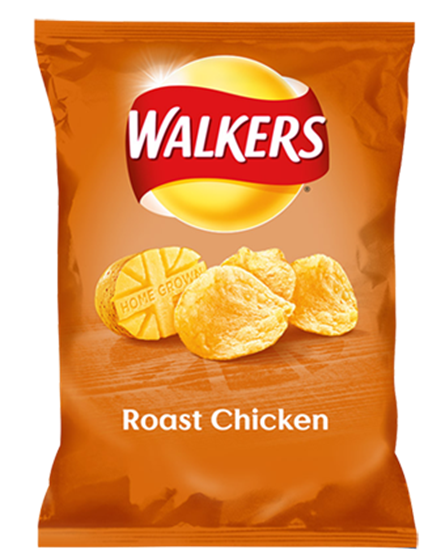 Picture of WALKERS ROAST CHICKEN 32.5g 