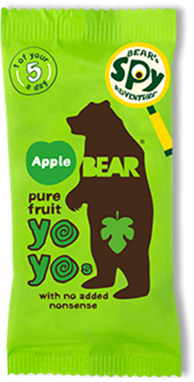 Picture of BEAR SNACKS YOYO'S- APPLES 20g