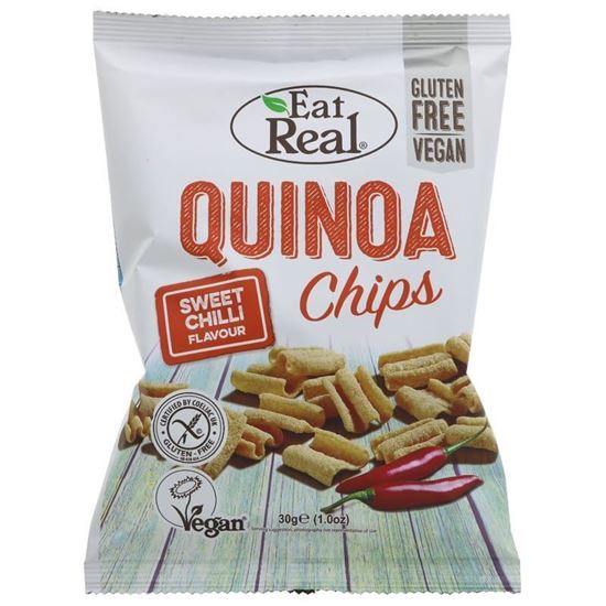 Picture of EAT REAL QUINOA CHIPS SWEET CHILLI FLAVOUR 30g