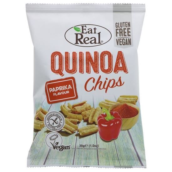 Picture of EAT REAL QUINOA CHIPS PAPRIKA FLAVOUR 30g 